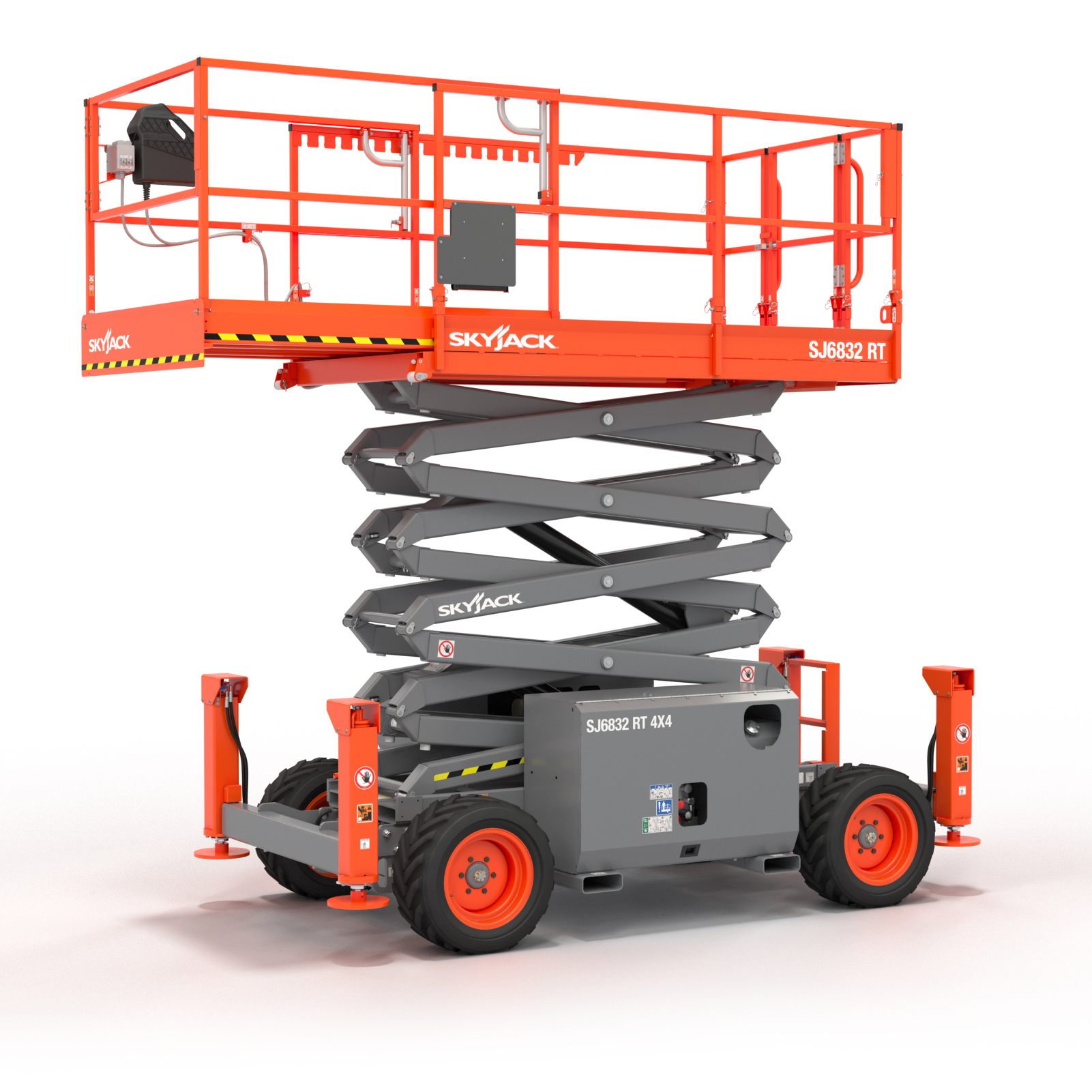 33 ft Rough Terrain Diesel Scissor Lift for Rent