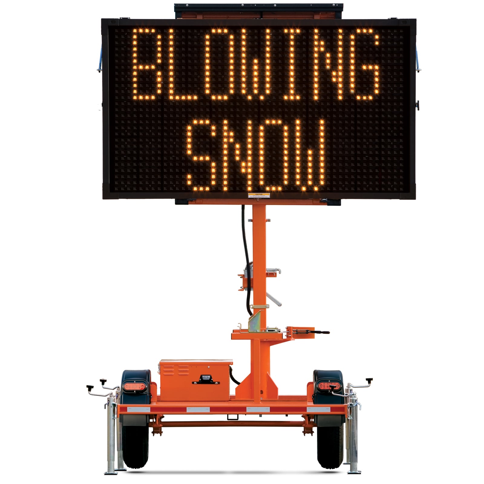 Rent Mid-Size Matrix Vertical Message Board, Solar Powered